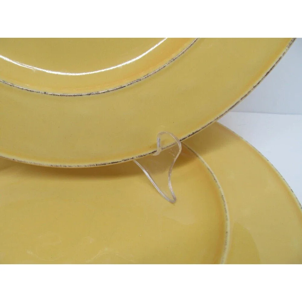 Pier 1 Mango Yellow Rustic 10 3/4